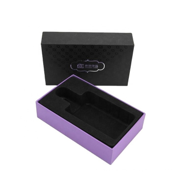 Hot Stamping, Glittering, Flocking, Die Cutting for cosmetic packaging box jewellery gift packaging paper storage box